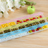 Weekly Pill Organizer - Morning, Noon & Night