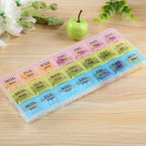 Weekly Pill Organizer - Morning, Noon & Night